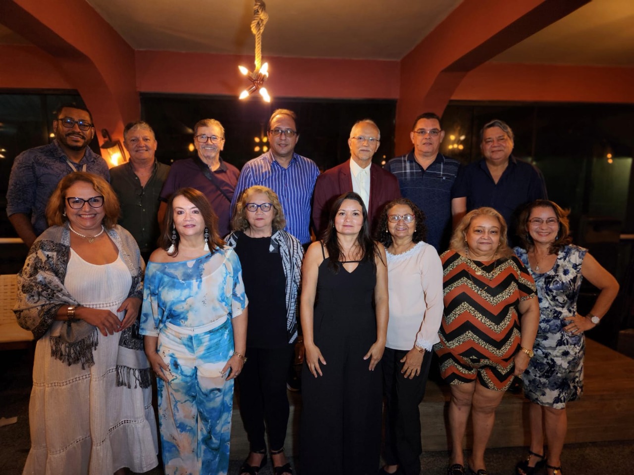 Diretores, associados e parceiros da Abrajet Pará no Porto Ver-o- Rio