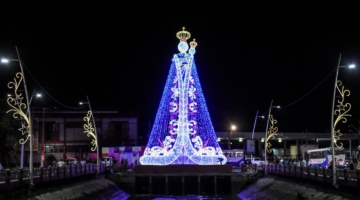 Belém ganha iluminação temática para o Círio de Nossa Senhora de Nazaré 